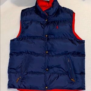 mens polo vest (reversible)